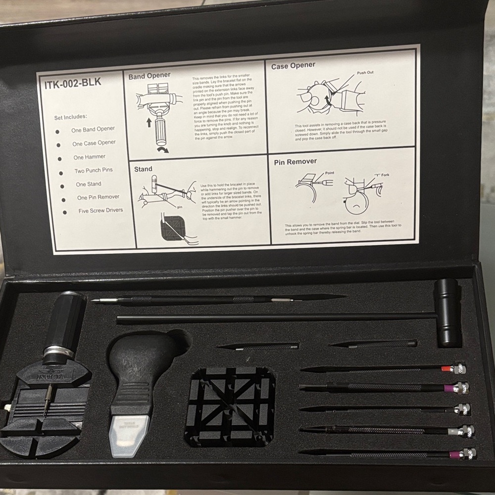 Invicta Black Watch Repair Kit